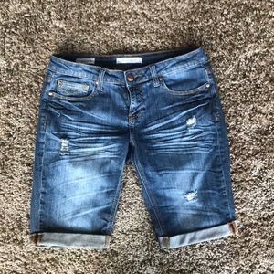 Vigoss Studio jean Bermuda shorts